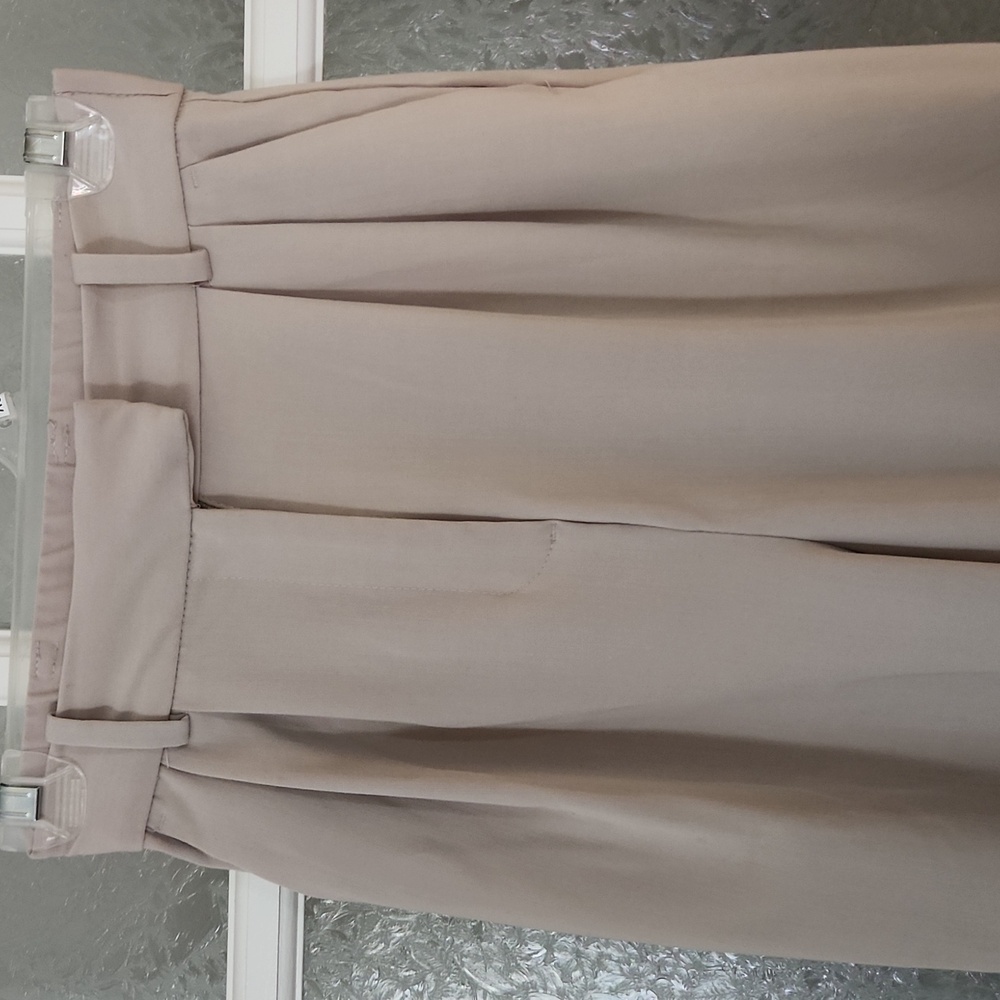 2 for 25$***H&M Cream Dress Pleated Pants